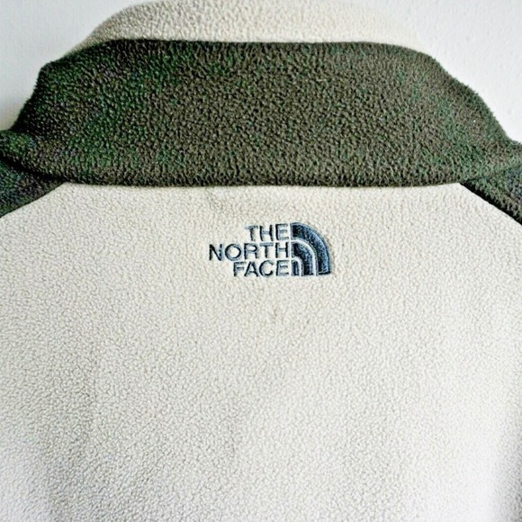 The North Face Large Fleece Green Zipup Jacket - Picture 3 of 6